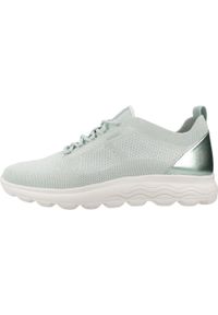 Tenisówki Geox Model 09tbn D Spherica Kolor Zielony. Kolor: zielony. Materiał: syntetyk, tkanina. Sport: turystyka piesza