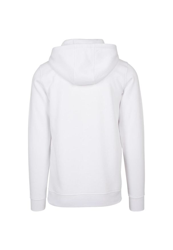 BUILD YOUR BRAND - Organiczna Bluza Z Kapturem Unisex Dla Dorosłych. Typ kołnierza: kaptur. Kolor: biały