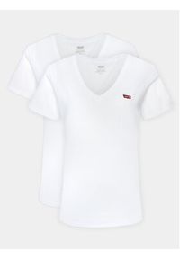 Levi's® Komplet 2 t-shirtów A3624-0002 Biały Regular Fit. Kolor: biały. Materiał: bawełna #6