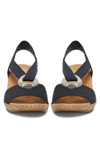 Rieker Sandały CEO-624H6-14 Granatowy. Kolor: niebieski. Materiał: skóra #4