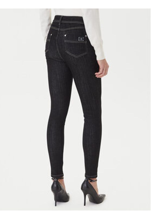 Gaudi Jeansy 521BD26005 Czarny Slim Fit. Kolor: czarny