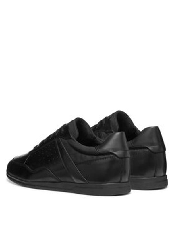 Geox Sneakersy U Renan U554GC 000FF C9999 Czarny. Kolor: czarny. Materiał: skóra