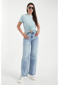 T-shirt damski DKNY SPORT. Styl: sportowy #5