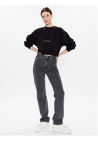 Calvin Klein Jeans Bluza J20J220689 Czarny Relaxed Fit. Kolor: czarny. Materiał: syntetyk, bawełna #4