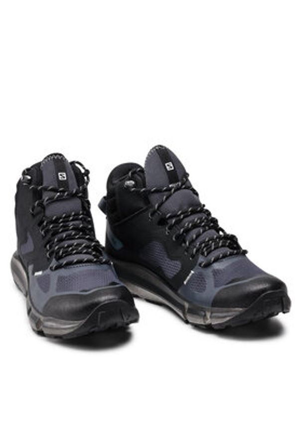 salomon - Salomon Trekkingi Predict Hike Mid Gtx GORE-TEX 414609 27 V0 Czarny. Kolor: czarny. Materiał: materiał. Technologia: Gore-Tex. Sport: turystyka piesza
