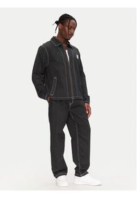 Adidas - adidas Spodnie dresowe Wabash JP4489 Czarny Loose Fit. Kolor: czarny. Materiał: bawełna #4