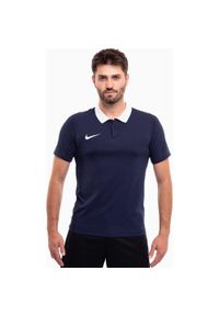 Koszulka sportowa męska Nike Dri-FIT Park 20 Polo. Typ kołnierza: polo. Kolor: niebieski. Technologia: Dri-Fit (Nike)
