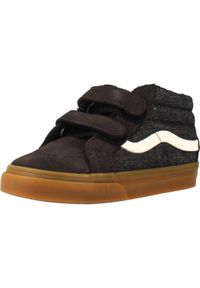 Vans - Kapcie VANS SK8-MID REISSUE V Czarny. Okazja: na co dzień. Kolor: czarny. Materiał: tkanina. Model: Vans SK8