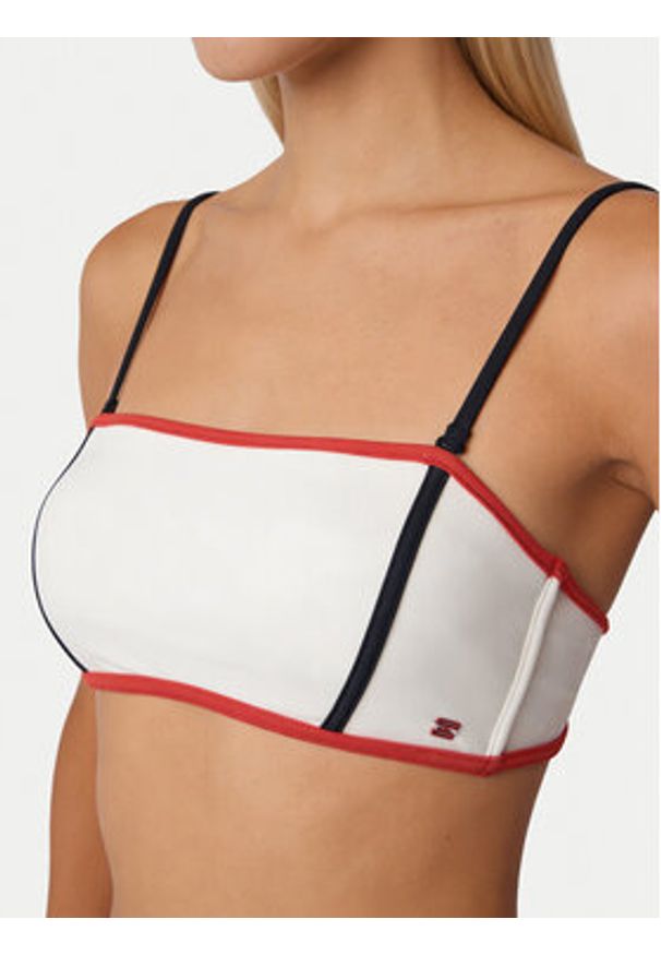 TOMMY HILFIGER - Tommy Hilfiger Góra od bikini UW0UW06373 Écru. Materiał: syntetyk