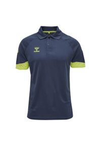 Dziecięca koszulka polo Hummel hmlLEAD functional. Typ kołnierza: polo. Kolor: niebieski #1