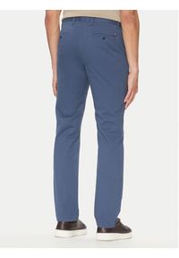 TOMMY HILFIGER - Tommy Hilfiger Chinosy Denton MW0MW37873 Niebieski Slim Fit. Kolor: niebieski. Materiał: bawełna