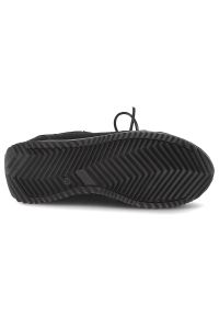 CheBello - Czarne Sneakersy Chebello Skórzane Obuwie Damskie. Kolor: czarny. Materiał: skóra. Styl: sportowy, klasyczny, elegancki #4