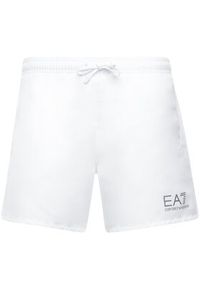EA7 Emporio Armani Szorty kąpielowe 902000 CC721 00010 Biały Regular Fit. Kolor: biały. Materiał: syntetyk #4