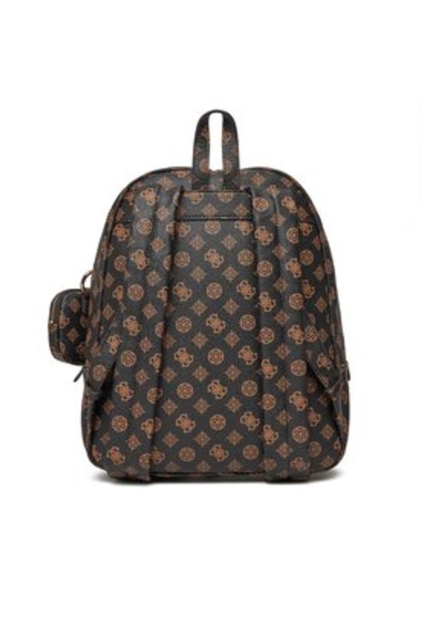 Guess Plecak HWPG90 06330 Brązowy. Kolor: brązowy. Materiał: skóra