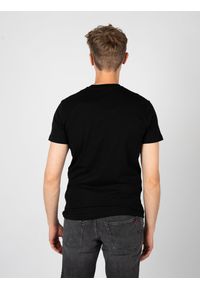 Diesel T-shirt "T-Diegor" | A10376-0GRAI | Mężczyzna | Czarny. Okazja: na co dzień. Kolor: czarny. Materiał: bawełna. Wzór: nadruk. Styl: klasyczny, elegancki, casual #3