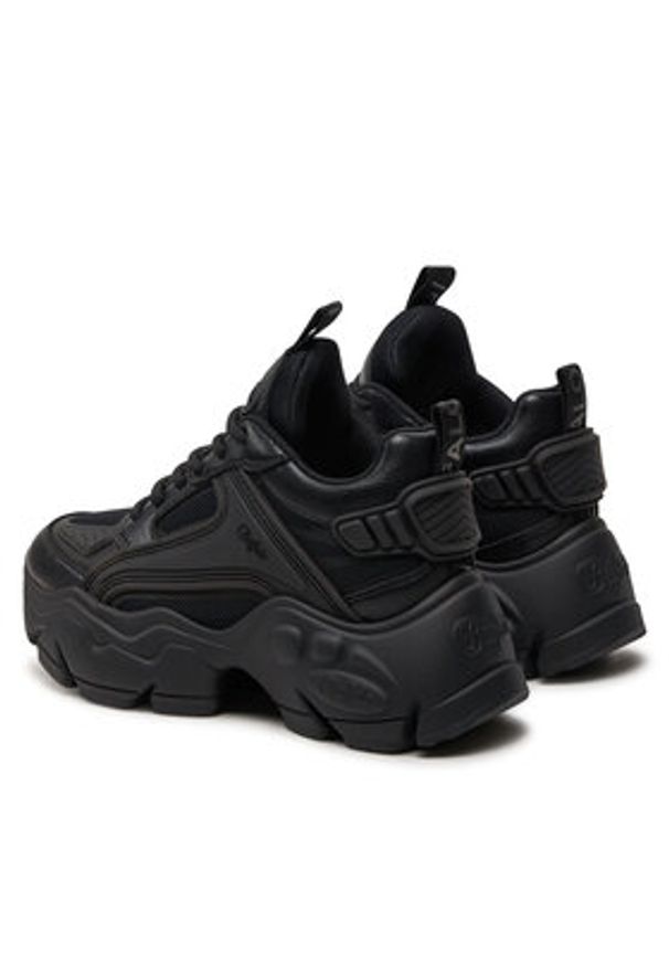 Buffalo Sneakersy Binary Athena 1636085 Czarny. Kolor: czarny. Materiał: skóra