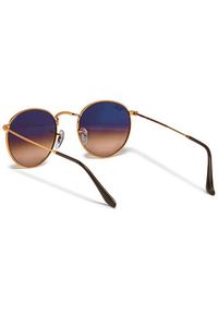 Ray-Ban Okulary przeciwsłoneczne Round Metal 0RB3447 9001A5 Brązowy. Kolor: brązowy. Materiał: syntetyk #3
