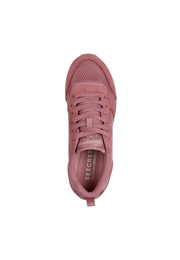 skechers - Buty do chodzenia damskie Skechers Og 85. Kolor: różowy. Materiał: skóra. Szerokość cholewki: normalna. Sport: turystyka piesza