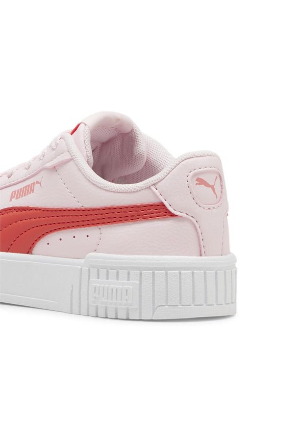 Puma - Dziecięce sneakersy Carina 2.0 PUMA Whisp Of Pink Active Red White. Kolor: czerwony, wielokolorowy, różowy. Sezon: lato