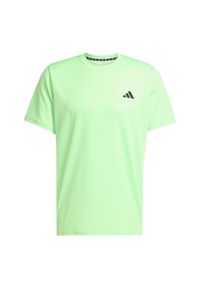 Adidas - Koszulka adidas Train Essentials. Kolor: czarny, zielony, wielokolorowy. Sport: fitness #1