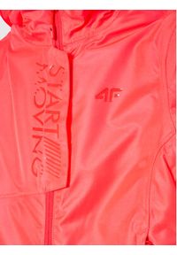 4f - 4F Kurtka narciarska HJZ20-JKUDN001 Różowy Regular Fit. Kolor: różowy. Materiał: syntetyk. Sport: narciarstwo