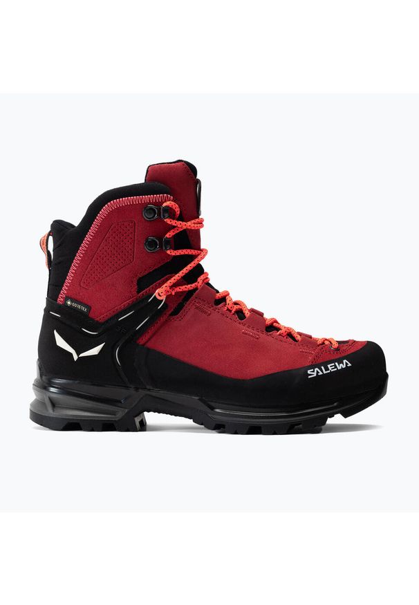 Buty trekkingowe damskie Salewa MTN Trainer 2 Mid GTX. Kolor: czarny, czerwony, wielokolorowy