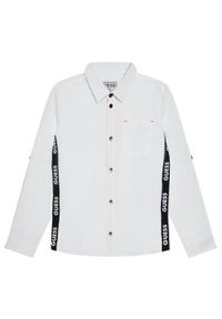 Guess Koszula N1RH01 WDLI0 Biały Regular Fit. Kolor: biały #1
