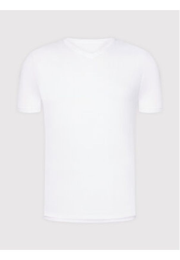 United Colors of Benetton - United Colors Of Benetton T-Shirt 3U53J4231 Biały Regular Fit. Kolor: biały. Materiał: bawełna