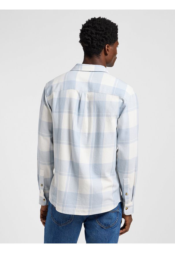 Lee - LEE MĘSKA KOSZULA LEE MERCANTILE SHIRT ECRU CONCRETE 112364144