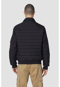 Aeronautica Militare - AERONAUTICA MILITARE Czarna męska kurtka Quilted Ripstop Pilot, Rozmiar 56. Kolor: czarny. Materiał: syntetyk. Styl: elegancki #6