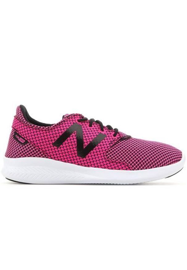 Buty do chodzenia dla dzieci New Balance KJCSTGLY. Zapięcie: sznurówki. Kolor: różowy. Materiał: guma, materiał, tkanina, syntetyk. Szerokość cholewki: normalna. Sport: turystyka piesza