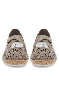 Rieker Półbuty CEO-44856-64 Beżowy. Kolor: beżowy. Materiał: skóra #4