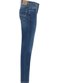 Mustang - MUSTANG WASHINGTON MĘSKIE SPODNIE JEANSOWE DENIM BLUE 1007640 5000 881. Długość: długie. Wzór: aplikacja, nadruk. Styl: sportowy, klasyczny #7