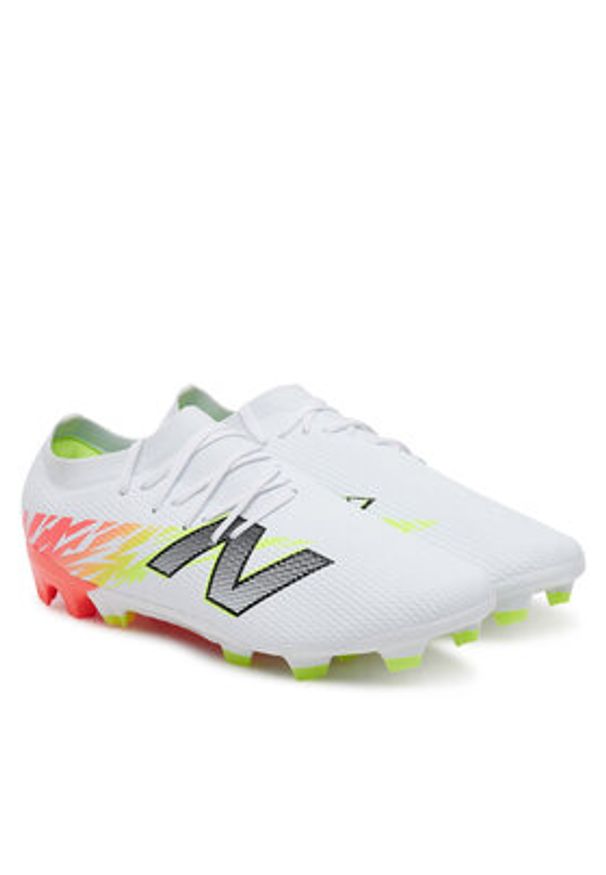 New Balance Buty do piłki nożnej Furon SF3FIB8 Biały. Kolor: biały. Materiał: skóra