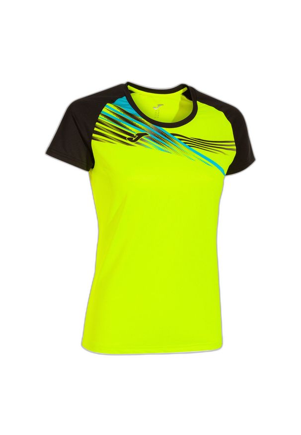 Damski jersey Joma Elite X. Kolor: wielokolorowy, żółty, czarny. Materiał: jersey. Sport: bieganie