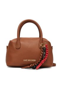 Love Moschino - LOVE MOSCHINO Torebka JC4305PP0MK1120A Brązowy. Kolor: brązowy. Materiał: skórzane