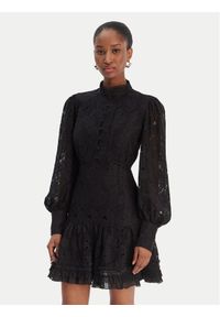 BARDOT - Bardot Sukienka koktajlowa Olessia 60268DB1 Czarny Slim Fit. Kolor: czarny. Materiał: bawełna, wiskoza. Styl: wizytowy #1