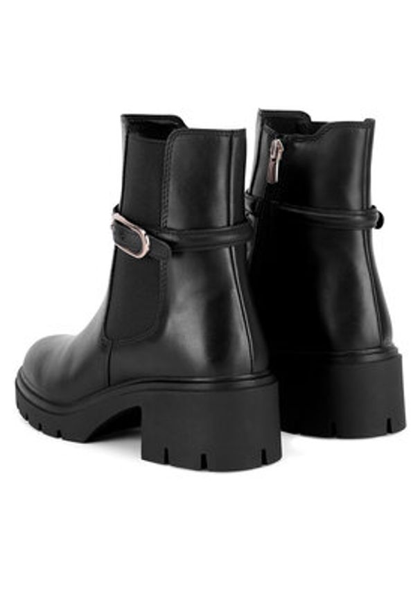 Lasocki Botki ARC-6207-02 Czarny. Kolor: czarny. Materiał: skóra