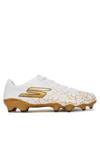 skechers - Buty do piłki nożnej Skechers. Kolor: biały