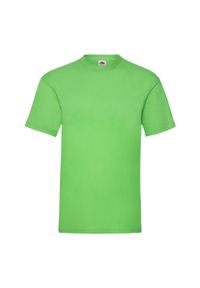FRUIT OF THE LOOM - Męska Koszulka Valueweight. Kolor: żółty, wielokolorowy, zielony