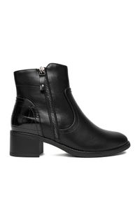 Clara Barson Botki CEO-RE21E838-37 Czarny. Kolor: czarny. Materiał: syntetyk, materiał