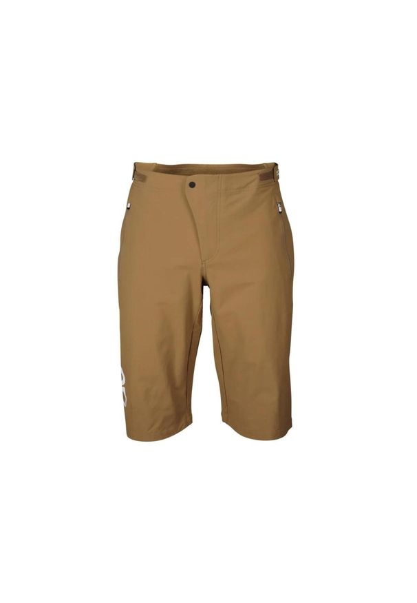 Spodenki kolarskie męskie POC Essential Enduro. Kolor: brązowy. Materiał: elastan, poliamid. Sport: kolarstwo