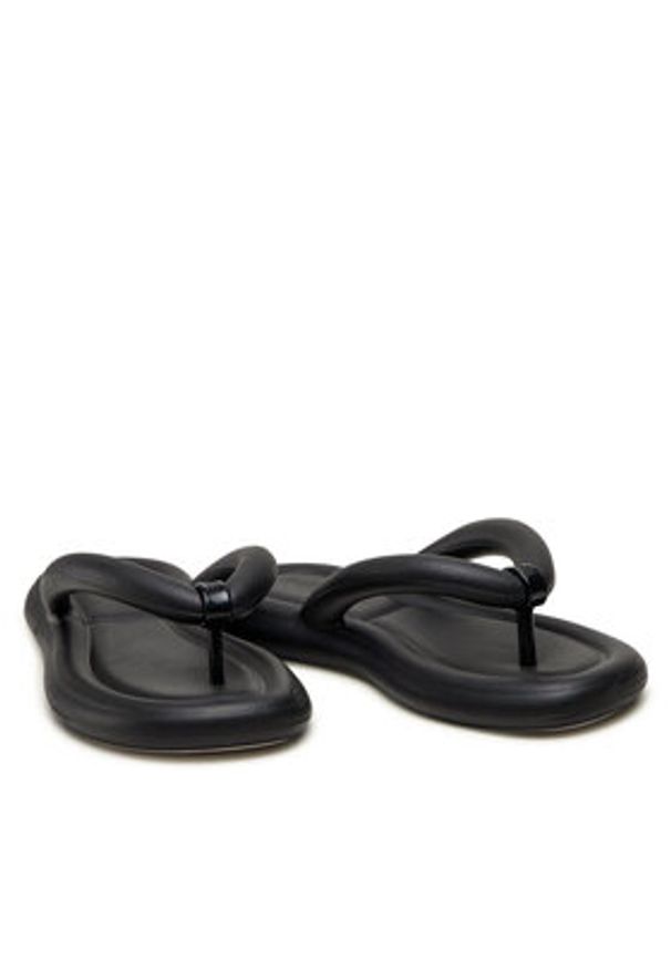 melissa - Melissa Japonki Flip Flop Free Ad 33531 Czarny. Kolor: czarny