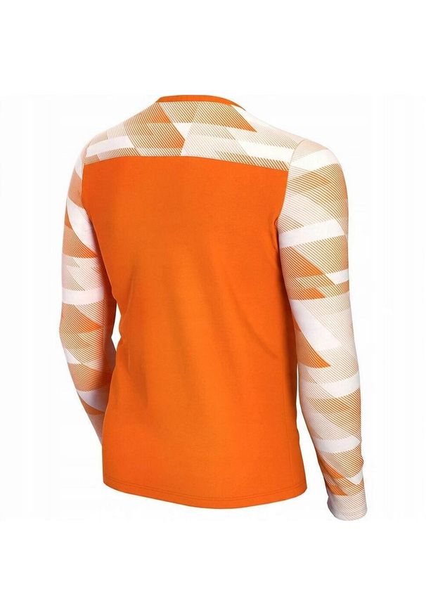 Nike - Koszulka Bramkarska Z Długim Rękawem Dla Dzieci Park IV DriFIT. Kolor: żółty, wielokolorowy, pomarańczowy. Długość rękawa: długi rękaw. Długość: długie. Sport: turystyka piesza