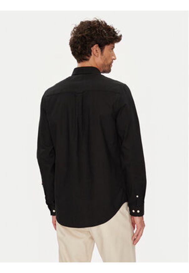 U.S. Polo Assn. Koszula MUP3247 Czarny Slim Fit. Typ kołnierza: polo. Kolor: czarny. Materiał: bawełna
