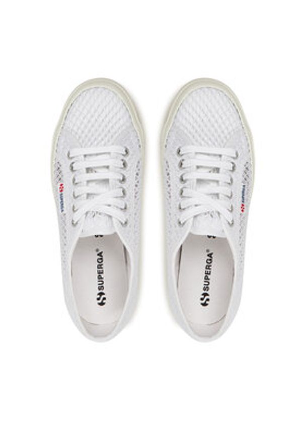 Superga Tenisówki S2135GW Biały. Kolor: biały. Materiał: materiał