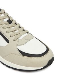Hugo - HUGO Sneakersy Icelin 50536568 Beżowy. Kolor: beżowy. Materiał: skóra #4