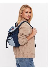 Tommy Jeans Plecak Tjw Heritage Backpack Denim AW0AW14821 Granatowy. Kolor: niebieski. Materiał: materiał #3