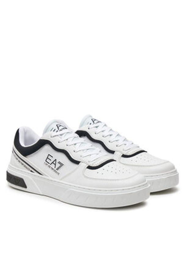 EA7 Emporio Armani Sneakersy X8X173 XK374 U026 Biały. Kolor: biały. Materiał: skóra