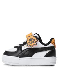 Sneakersy Puma Caven Puma Mate Ac Inf 389732 01 Puma White/Black/Clay/Gold. Kolor: biały. Materiał: skóra